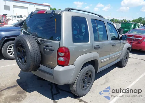 2007 Jeep Liberty Sport from USA, damaged, VIN 1J4GK48K97W613015